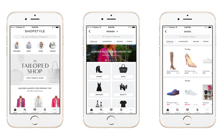 Fashion apps: Shopstyle