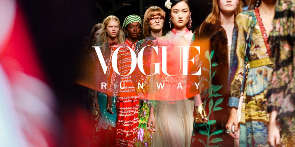Fashion apps: Vogue runway
