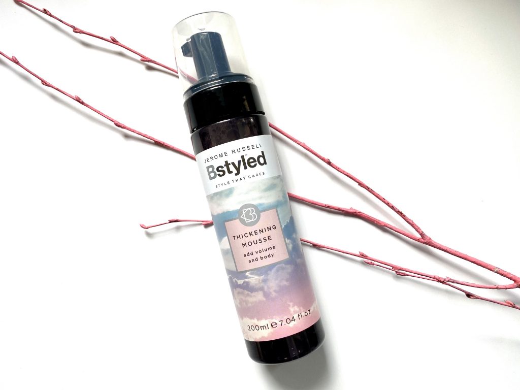 BStyled Mousse with pink twigs