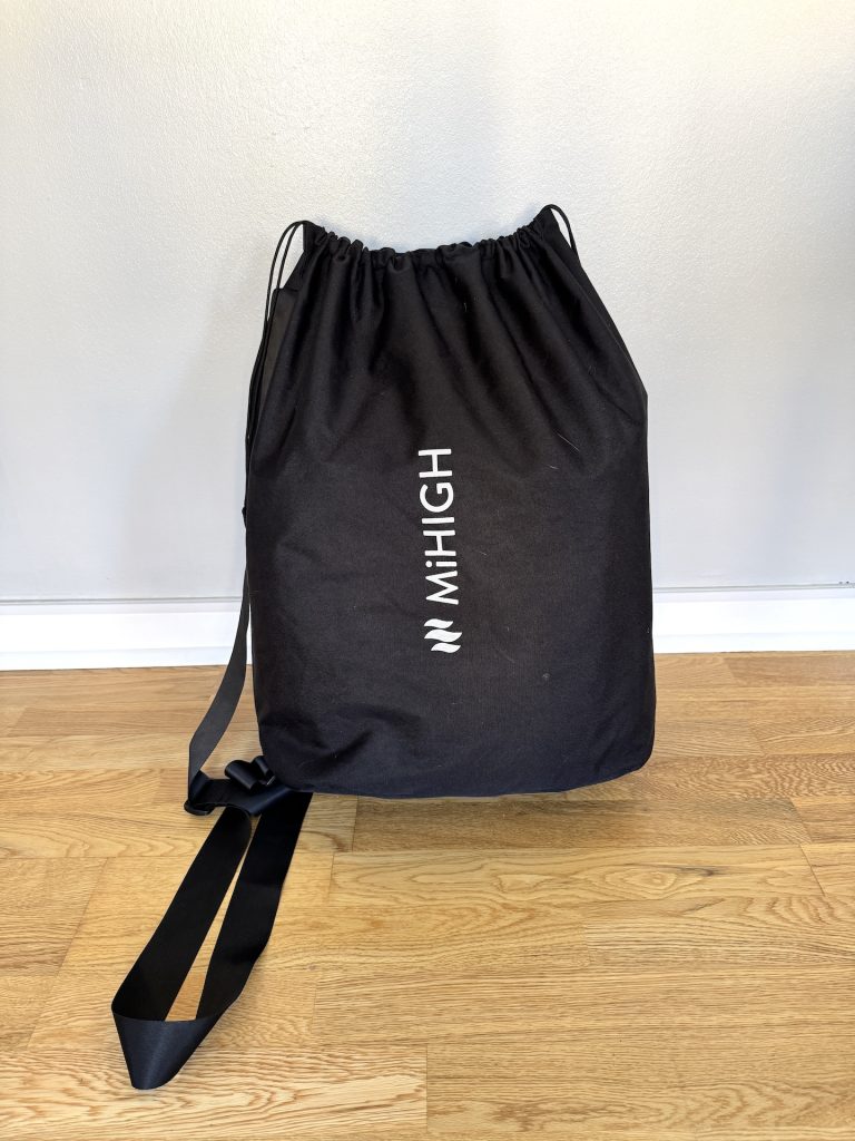 MiHigh sauna blanket black carry bag